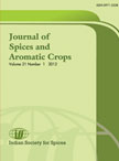 Journal of Spices and Aromatic Crops
